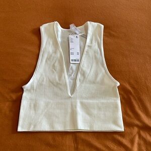 Out From Under Hailey Seamless Plunge Bra Top.